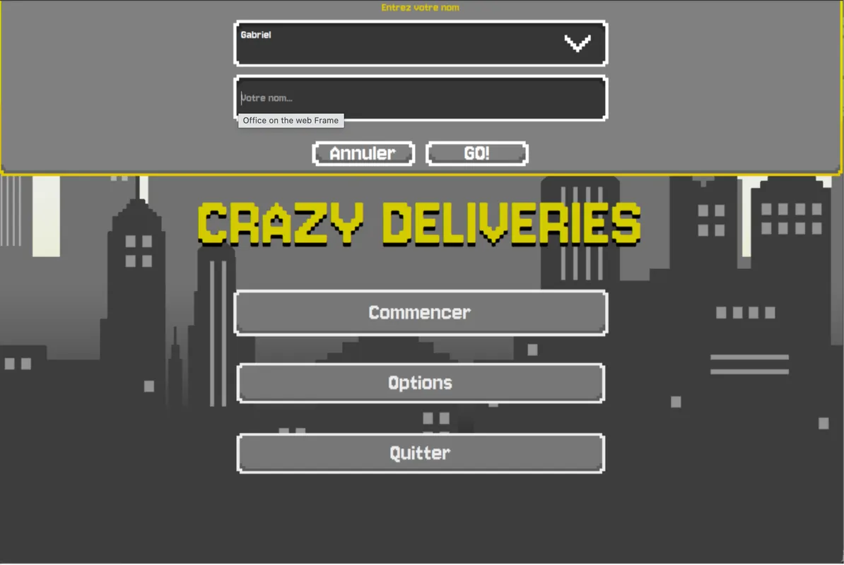 CrazyDelivery Game & Hardware